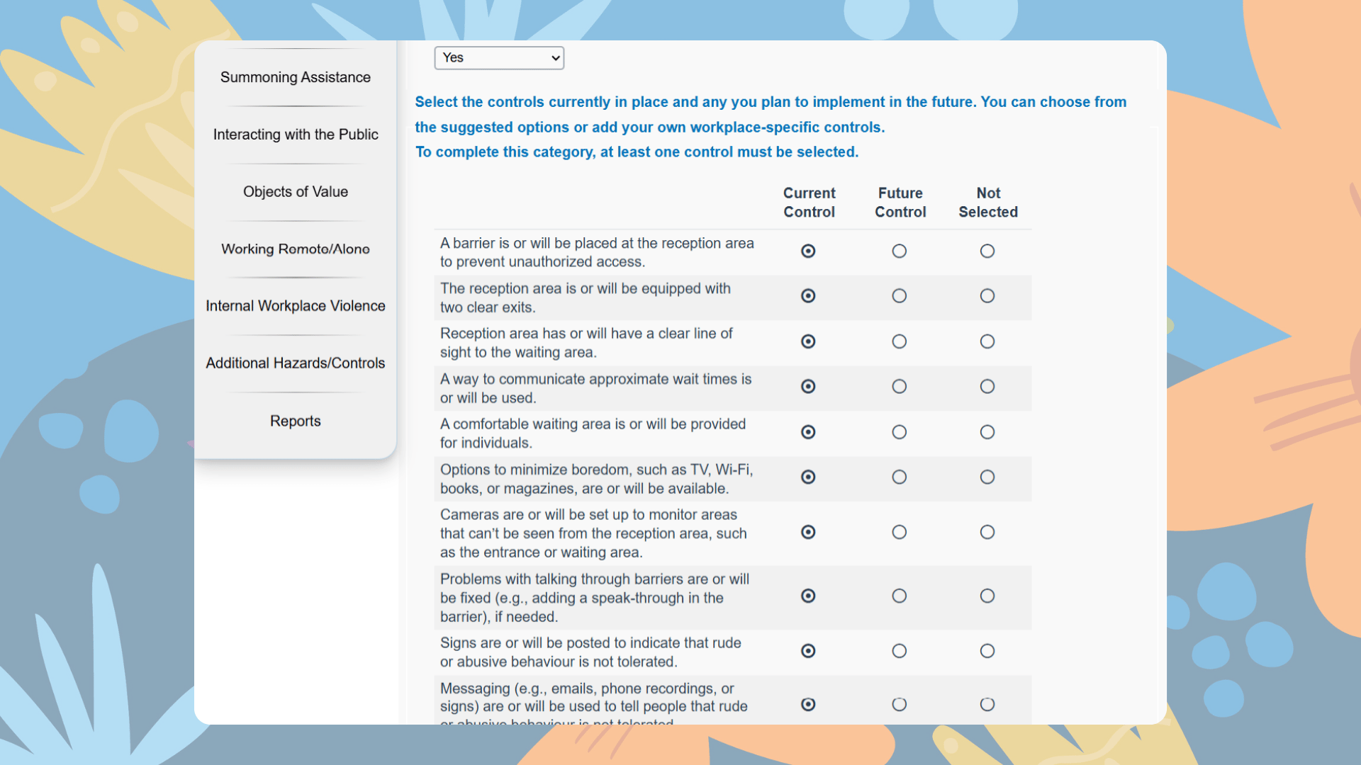 WV Assessment Tool Screenshots 5